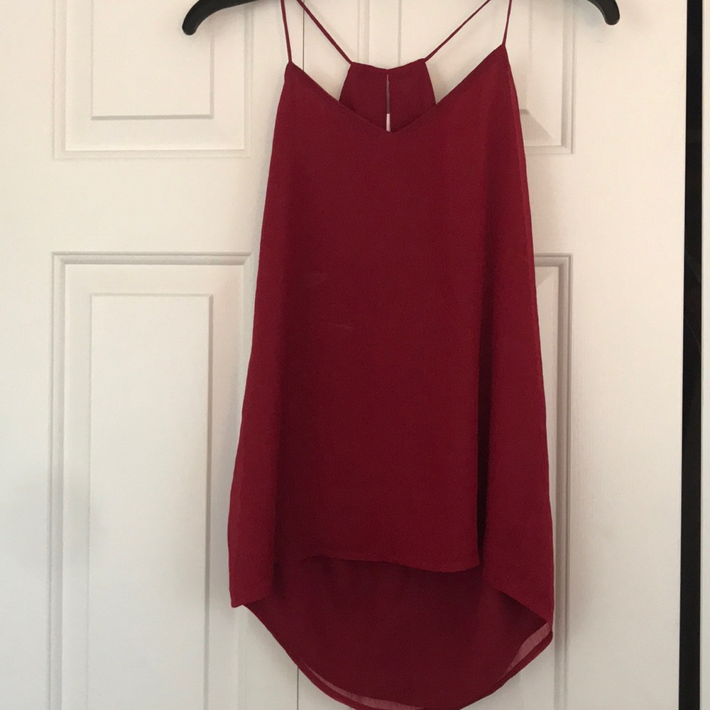 Reversible red tank from express NWT!!!